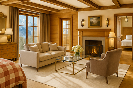 hele verbouwing chalet inclusief stoffering op maat gerealiseerd door koldeweij interiors